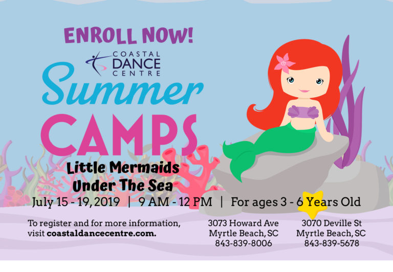 Enrollment Now Open for Summer Camps 2019 Coastal Dance Centre