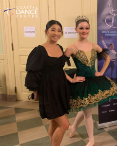 Kendall Brady with Ms Kiely
