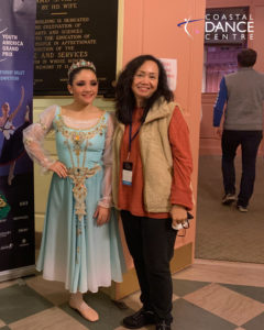 Sabina with Ms. Liza